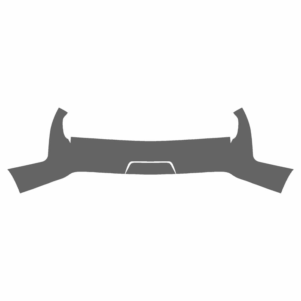 Vicrez Paint Protection PPF Pre-Cut Bumper, Back vpp142672 for Dodge Challenger Coupe 2019-2023
