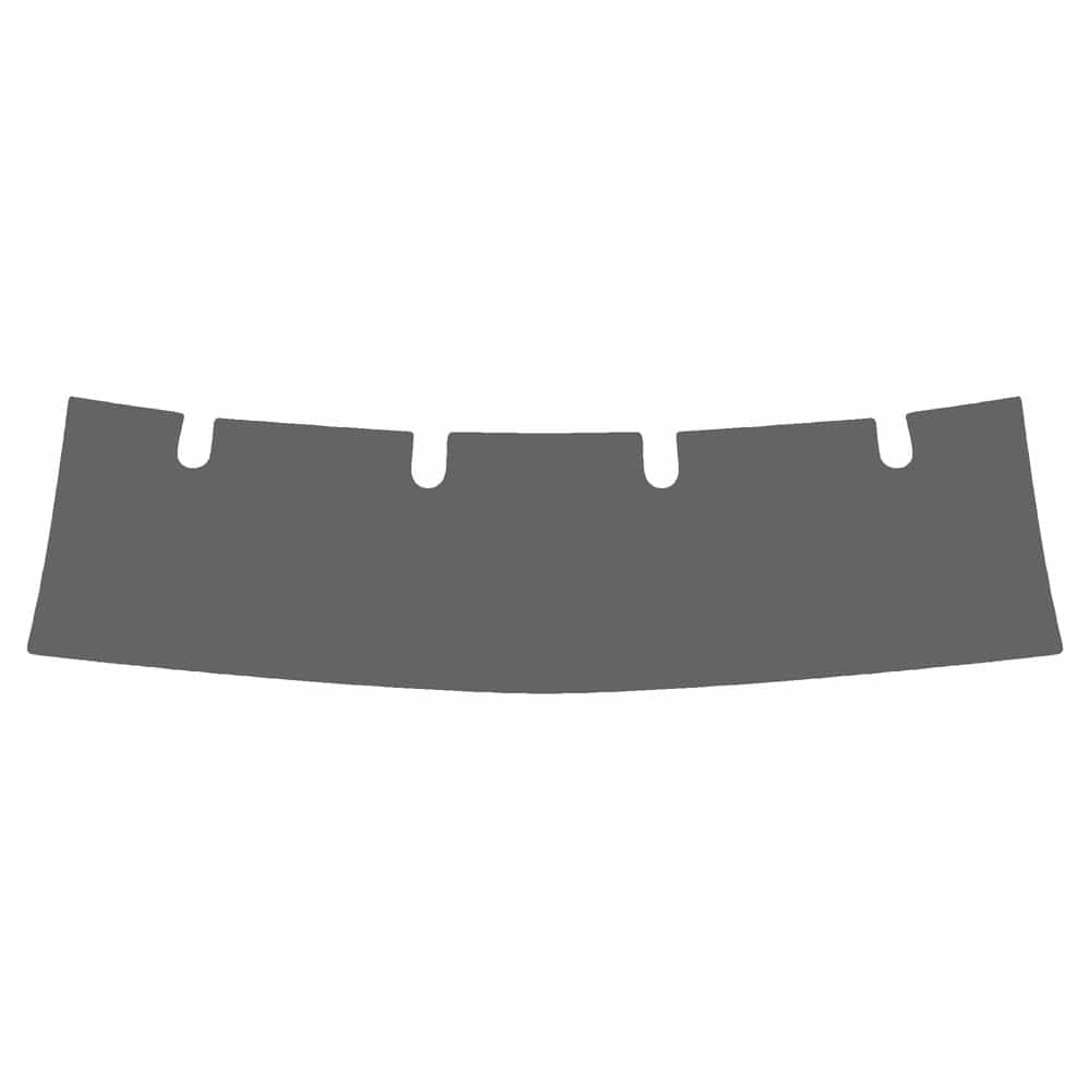 Vicrez Paint Protection PPF Pre-Cut Bumper, Back vpp146104 for Dodge Viper Coupe 2008-2010