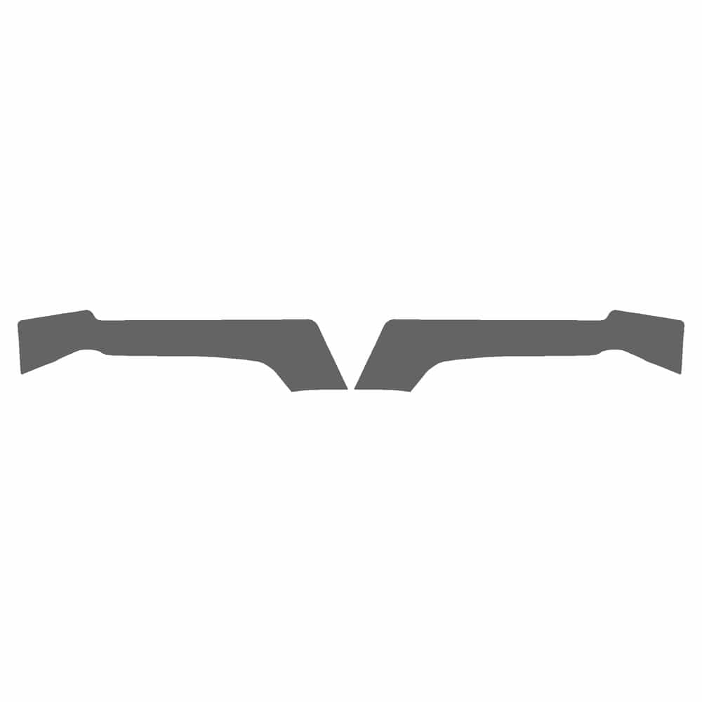 Vicrez Paint Protection PPF Pre-Cut Bumper, Back vpp151911 for Ford F150 Crew Pickup 2024-2026
