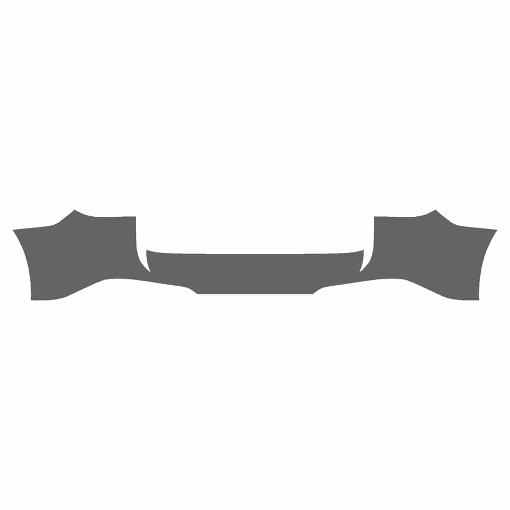 Vicrez Paint Protection PPF Pre-Cut Bumper, Back vpp203207 for Mercedes-Benz EQE SUV 2023-2026