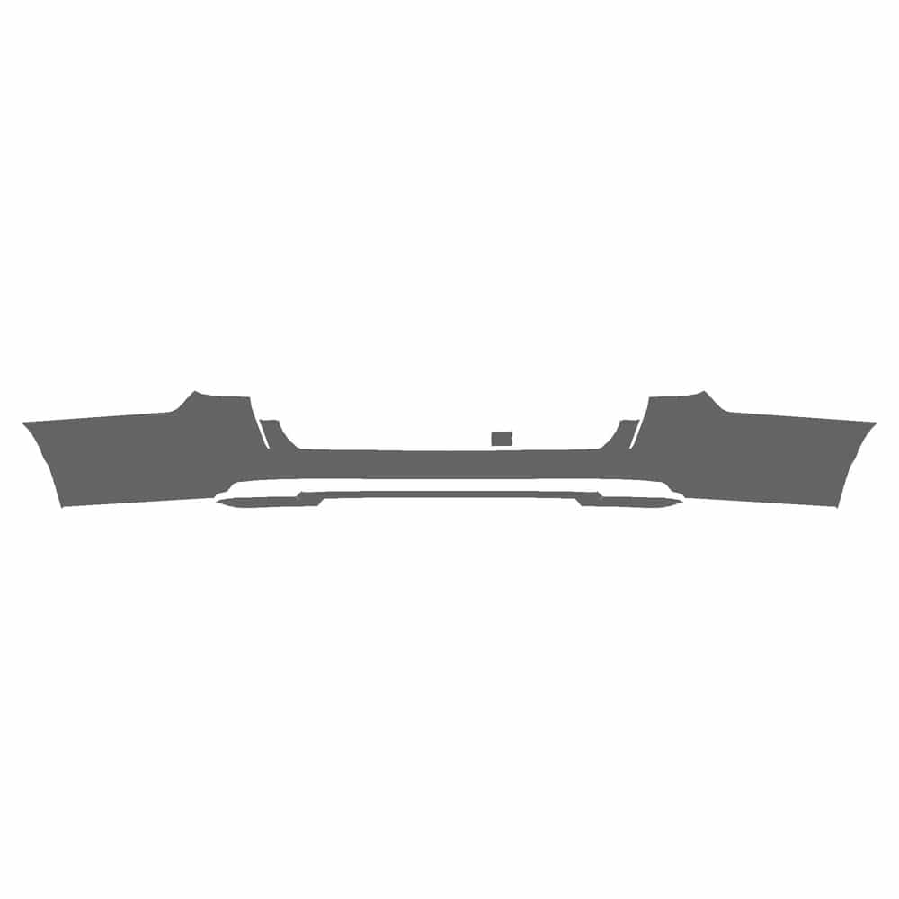 Vicrez Paint Protection PPF Pre-Cut Bumper, Back w/ 6 sensors vpp163210 for GMC Yukon XL SUV 2025-2026