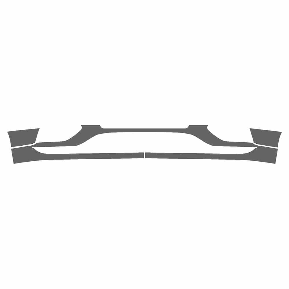 Vicrez Paint Protection PPF Pre-Cut Bumper vpp125494 for Bentley Continental GT Coupe 2016-2018