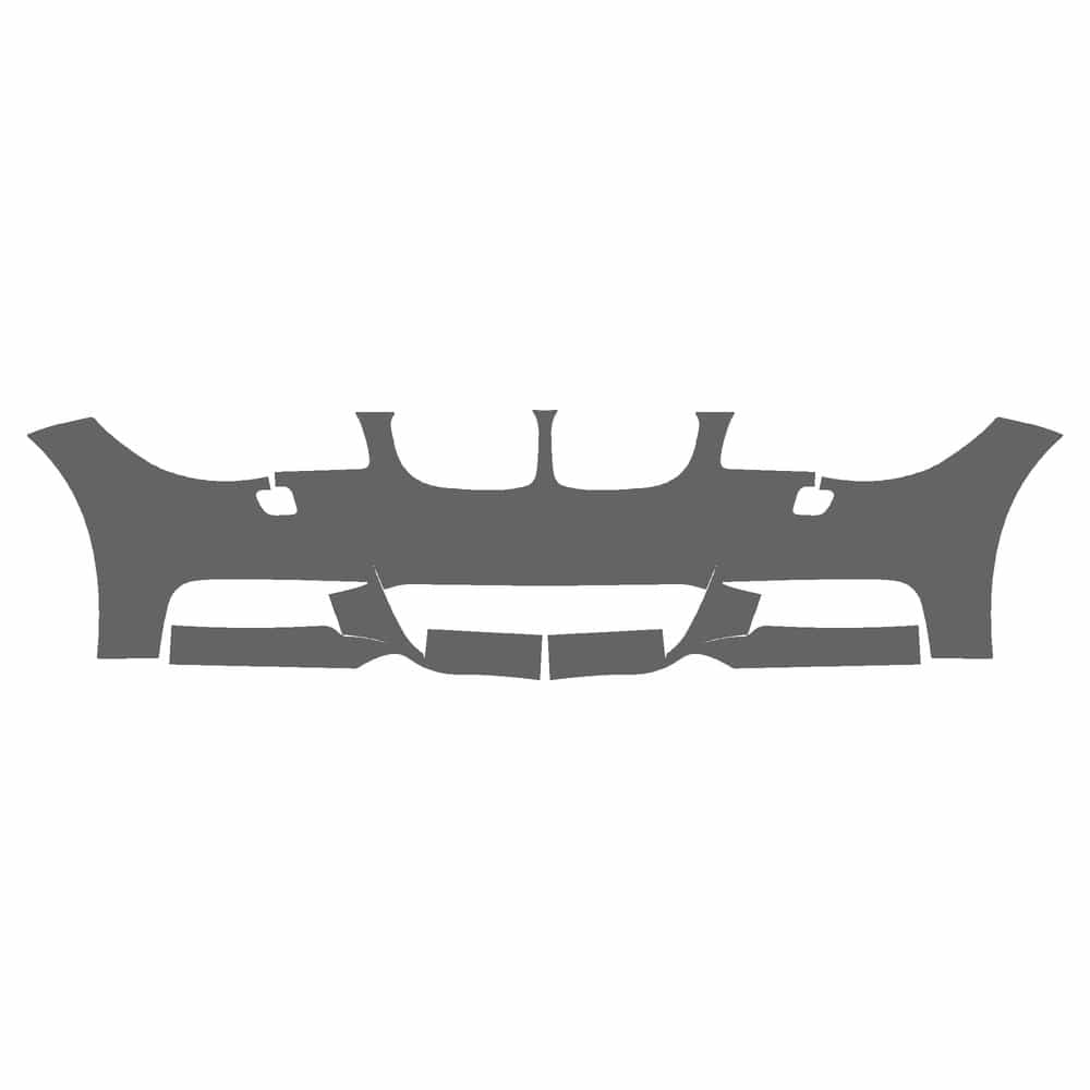 Vicrez Paint Protection PPF Pre-Cut Bumper vpp110979 for BMW 135 Coupe 2008-2009