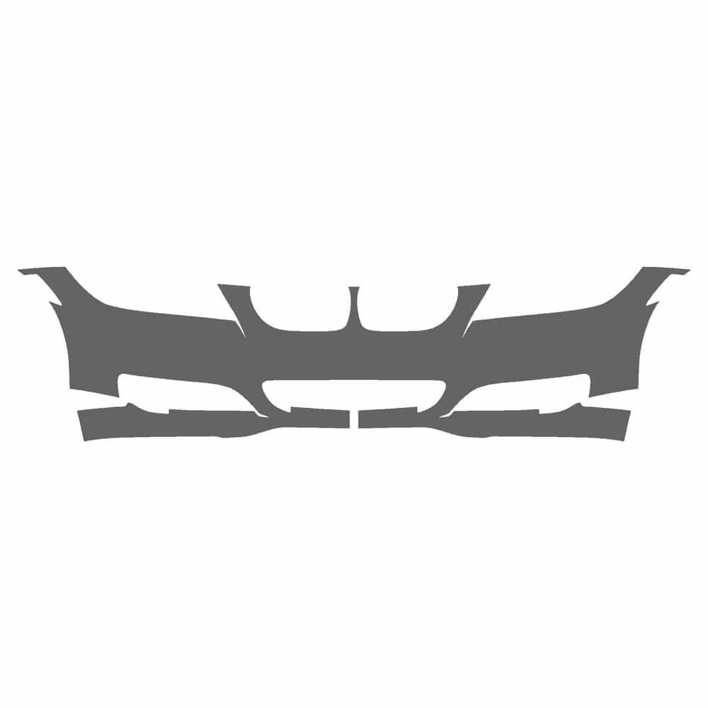 Vicrez Paint Protection PPF Pre-Cut Bumper vpp111714 for BMW 3 Series Sedan 2009-2011