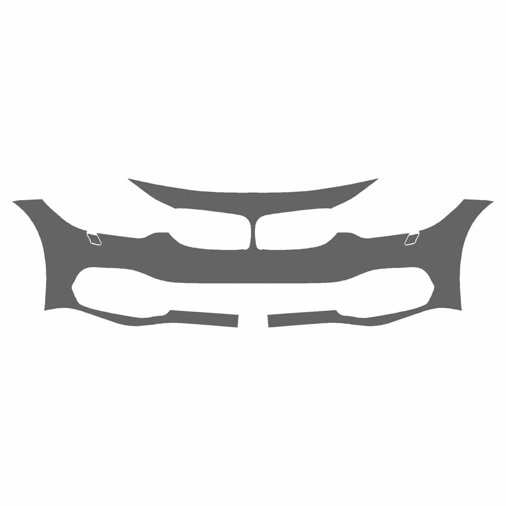 Vicrez Paint Protection PPF Pre-Cut Bumper vpp113286 for BMW 4 Series Gran Coupe Sedan 2018-2020