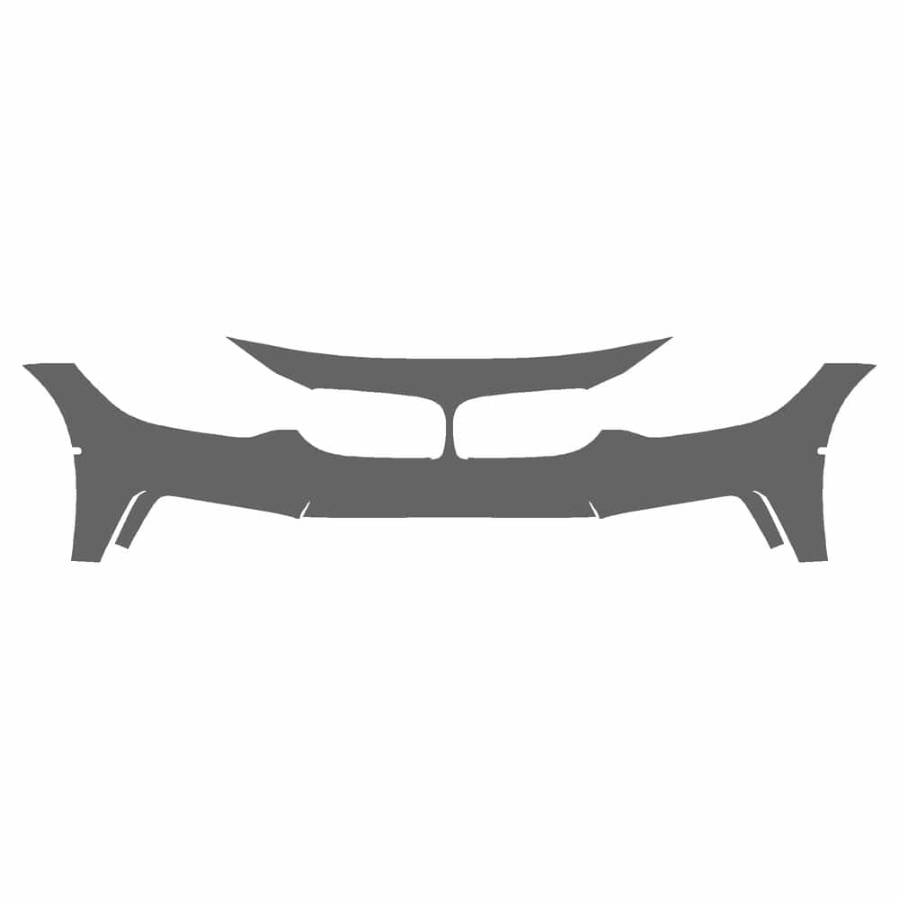 Vicrez Paint Protection PPF Pre-Cut Bumper vpp113315 for BMW 4 Series Convertible 2014-2020