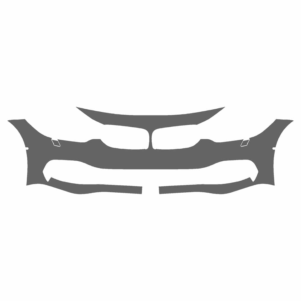 Vicrez Paint Protection PPF Pre-Cut Bumper vpp113625 for BMW 4 Series Convertible 2014-2017