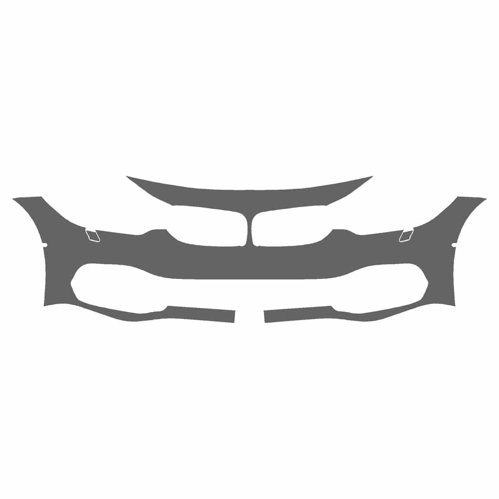 Vicrez Paint Protection PPF Pre-Cut Bumper vpp113683 for BMW 4 Series Convertible 2018-2020