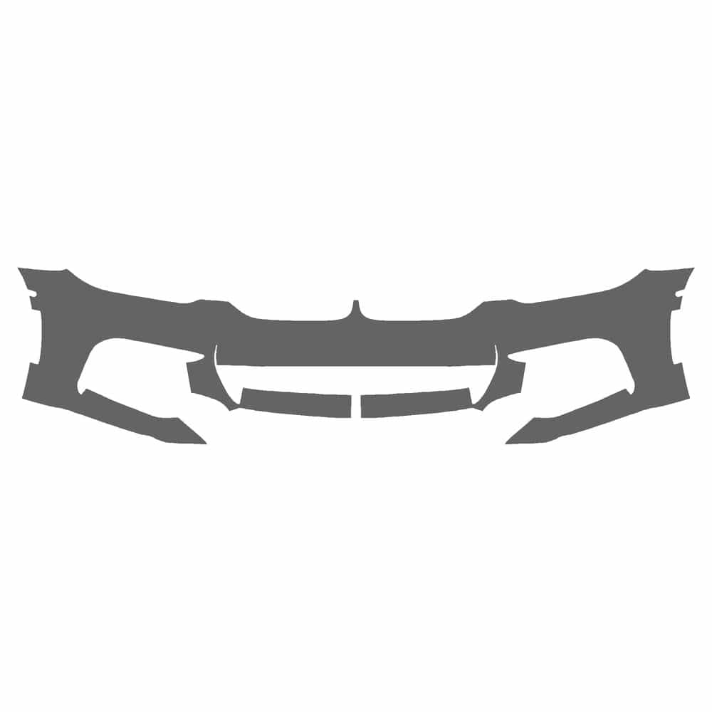 Vicrez Paint Protection PPF Pre-Cut Bumper vpp114764 for BMW 5 Series Sedan 2017-2020
