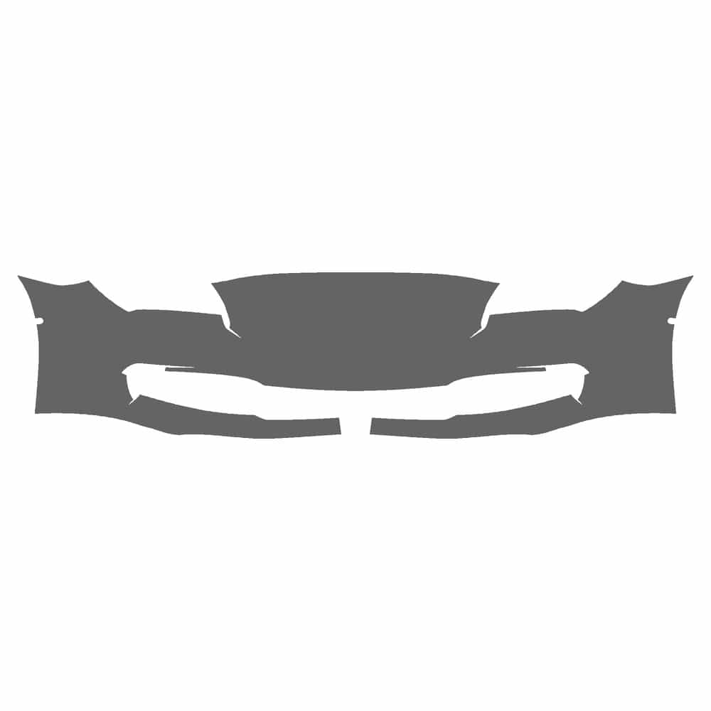 Vicrez Paint Protection PPF Pre-Cut Bumper vpp115902 for BMW 6 Series Gran Coupe Sedan 2013-2015