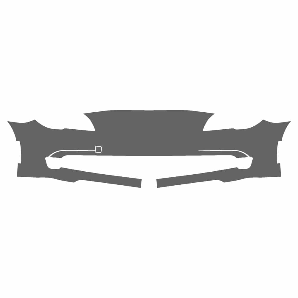 Vicrez Paint Protection PPF Pre-Cut Bumper vpp117116 for BMW 7 Series Sedan 2009-2012