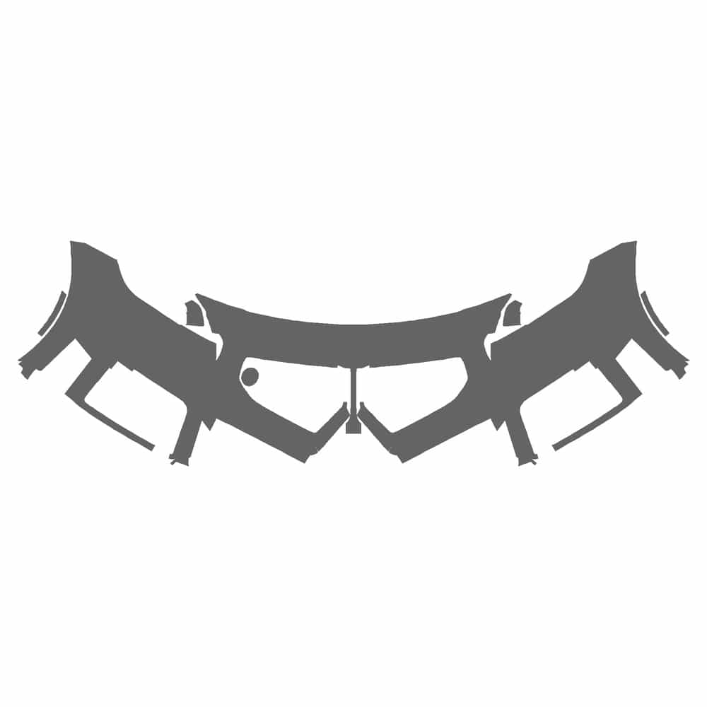 Vicrez Paint Protection PPF Pre-Cut Bumper vpp117738 for BMW M2 Coupe 2023-2026