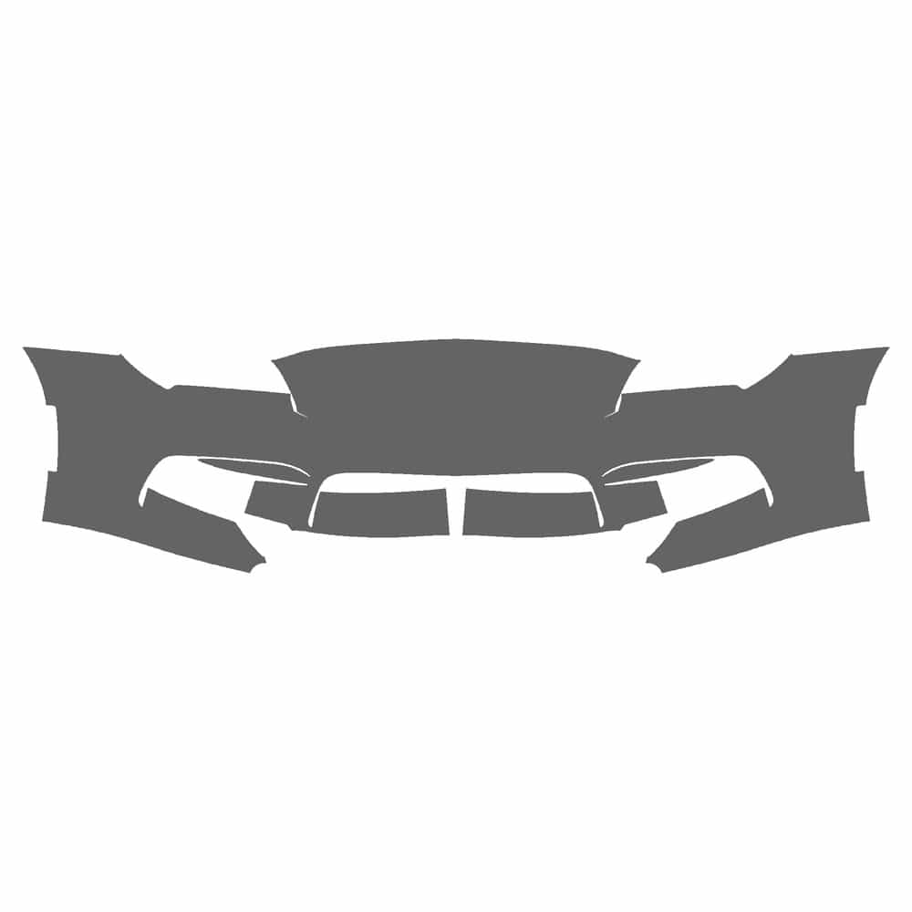 Vicrez Paint Protection PPF Pre-Cut Bumper vpp119667 for BMW M6 Sedan 2014-2019