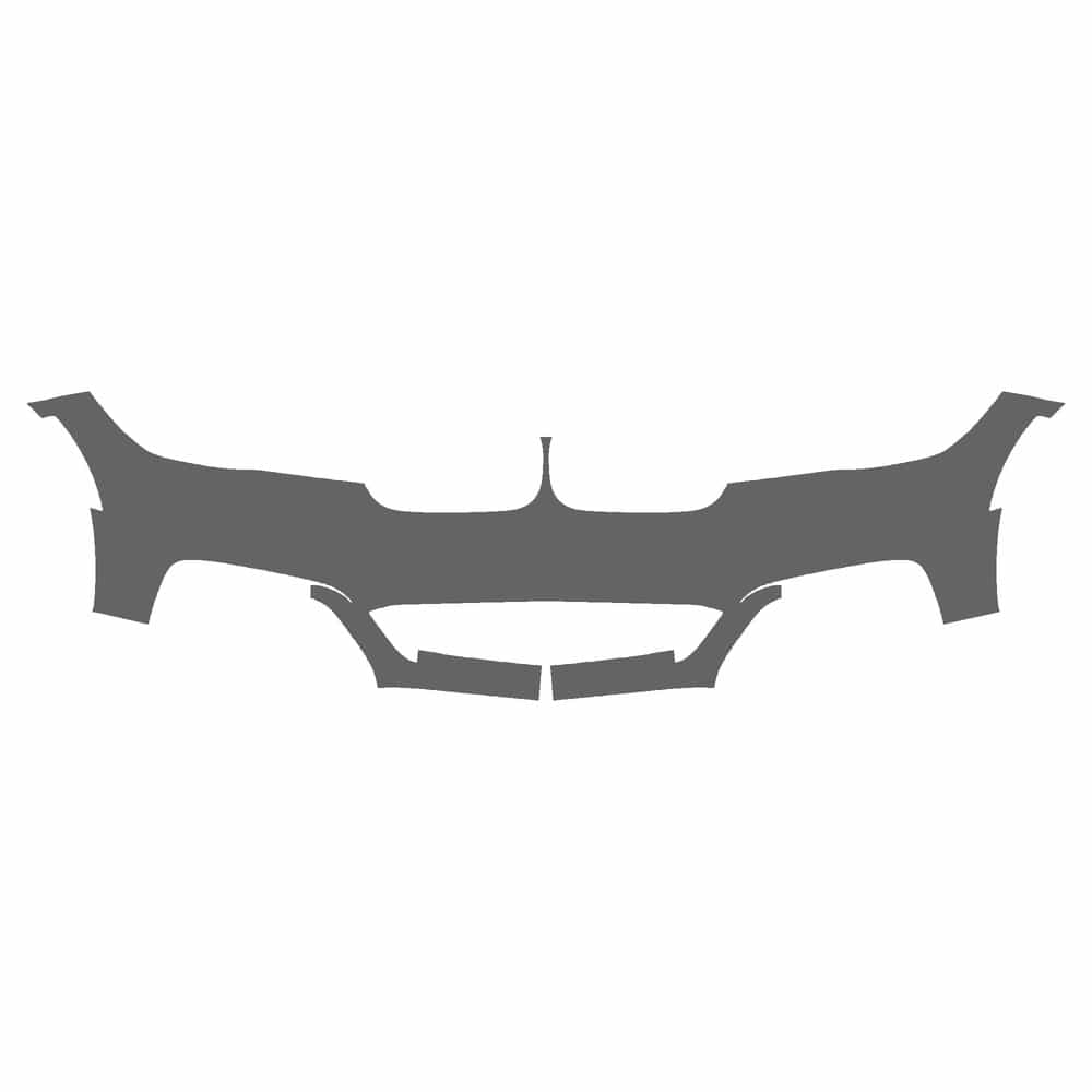 Vicrez Paint Protection PPF Pre-Cut Bumper vpp123853 for BMW X6 SUV 2015-2019