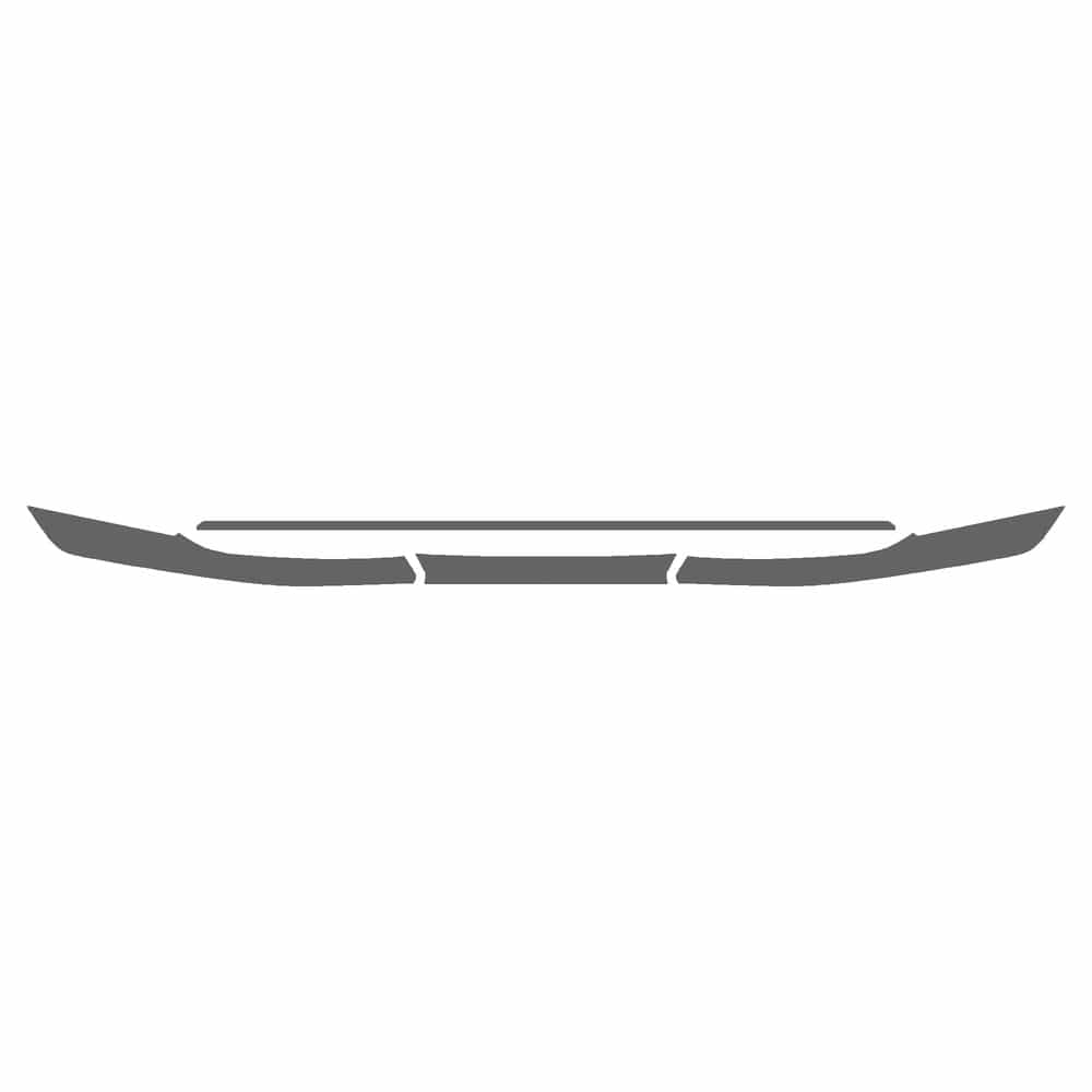 Vicrez Paint Protection PPF Pre-Cut Bumper, Bottom vpp125110 for BMW i7 Sedan 2023-2026