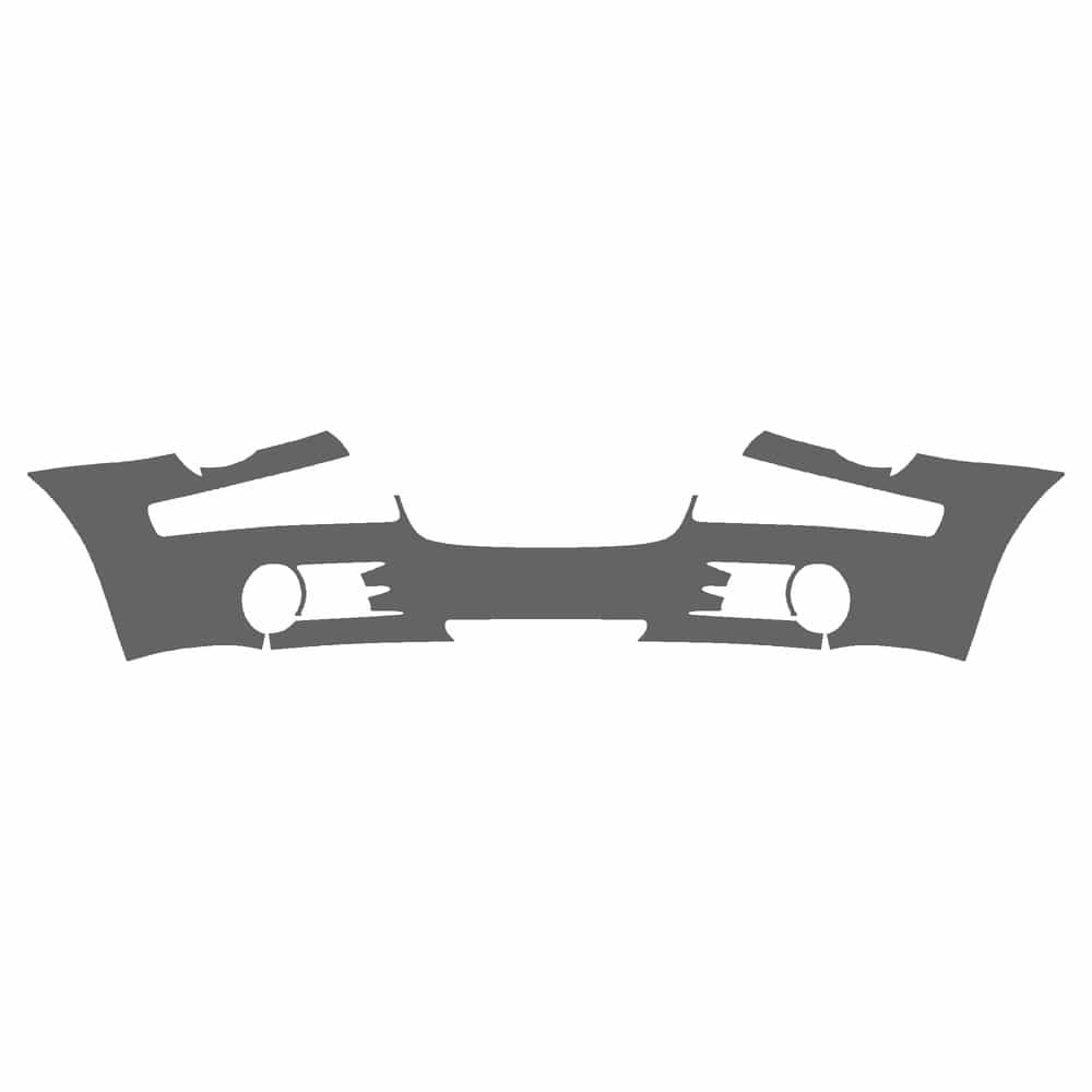 Vicrez Paint Protection PPF Pre-Cut Bumper, Bottom vpp141810 for Chrysler 300C Sedan 2005-2010