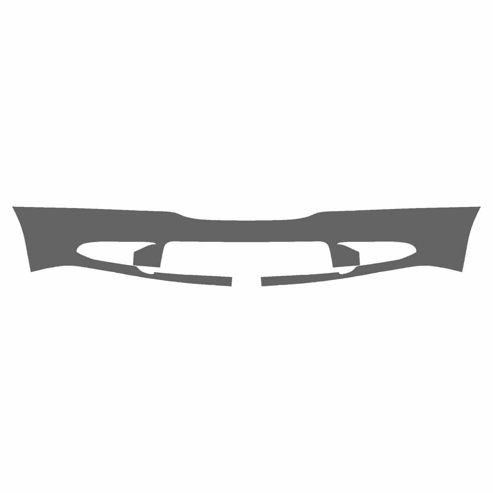 Vicrez Paint Protection PPF Pre-Cut Bumper, Bottom vpp142537 for Dodge Caravan 2005-2007