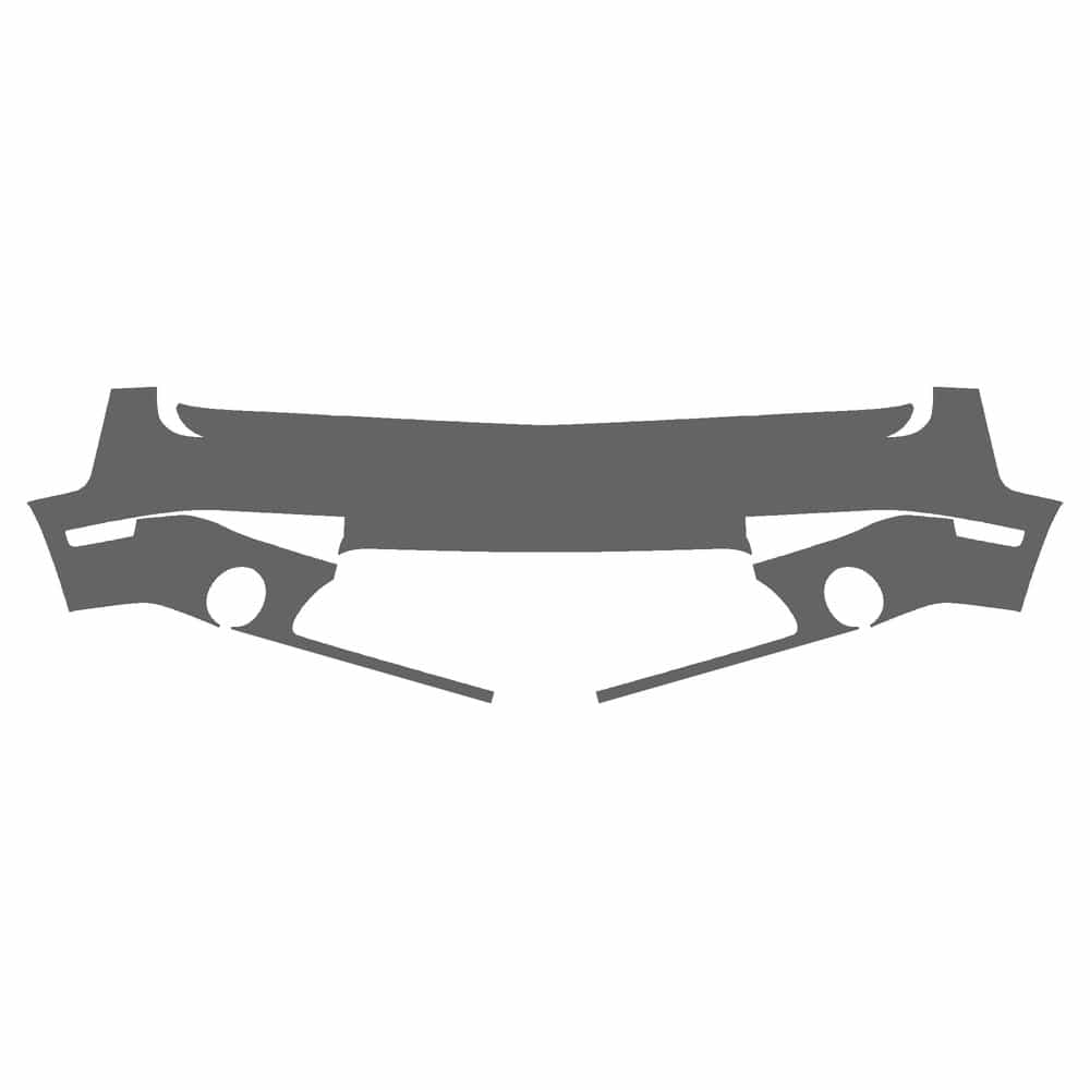 Vicrez Paint Protection PPF Pre-Cut Bumper, Bottom vpp142601 for Dodge Challenger Coupe 2011-2014