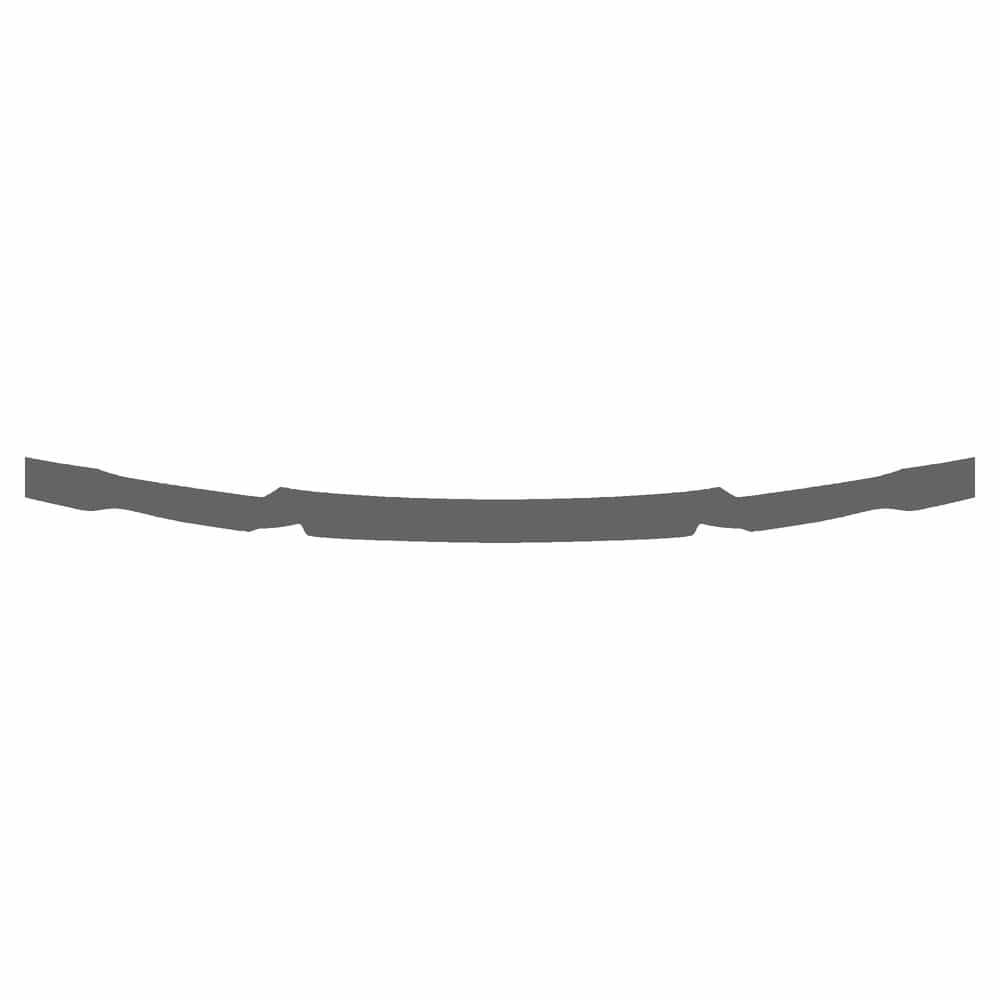 Vicrez Paint Protection PPF Pre-Cut Bumper, Bottom vpp144158 for Dodge Durango SUV 2014-2017