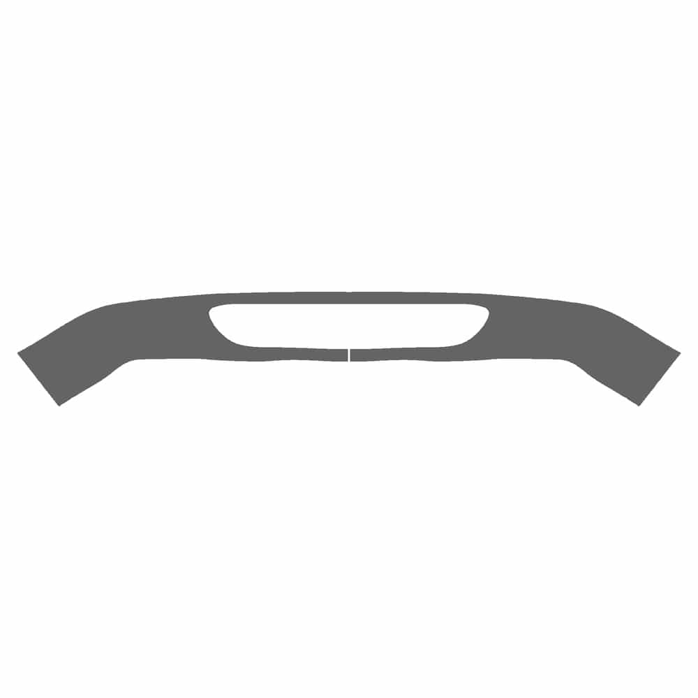 Vicrez Paint Protection PPF Pre-Cut Bumper, Bottom vpp143839 for Dodge Durango 2002-2003