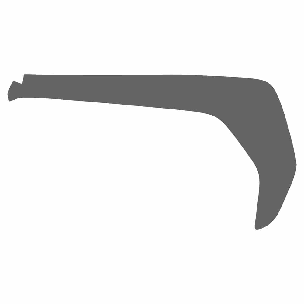 Vicrez Paint Protection PPF Pre-Cut Bumper, Bottom Driver vpp132146 for Chevrolet Colorado Crew Pickup 2021-2022