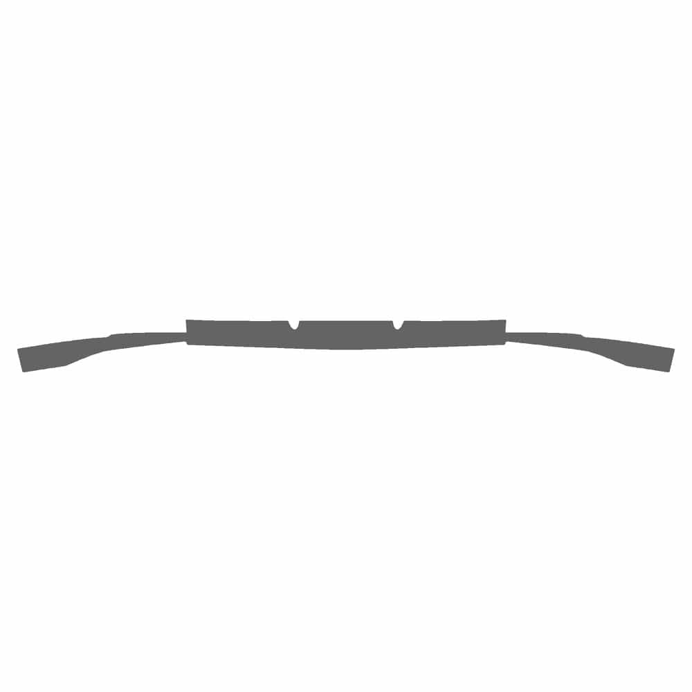 Vicrez Paint Protection PPF Pre-Cut Bumper, Bottom vpp153486 for Ford Focus Coupe 2008