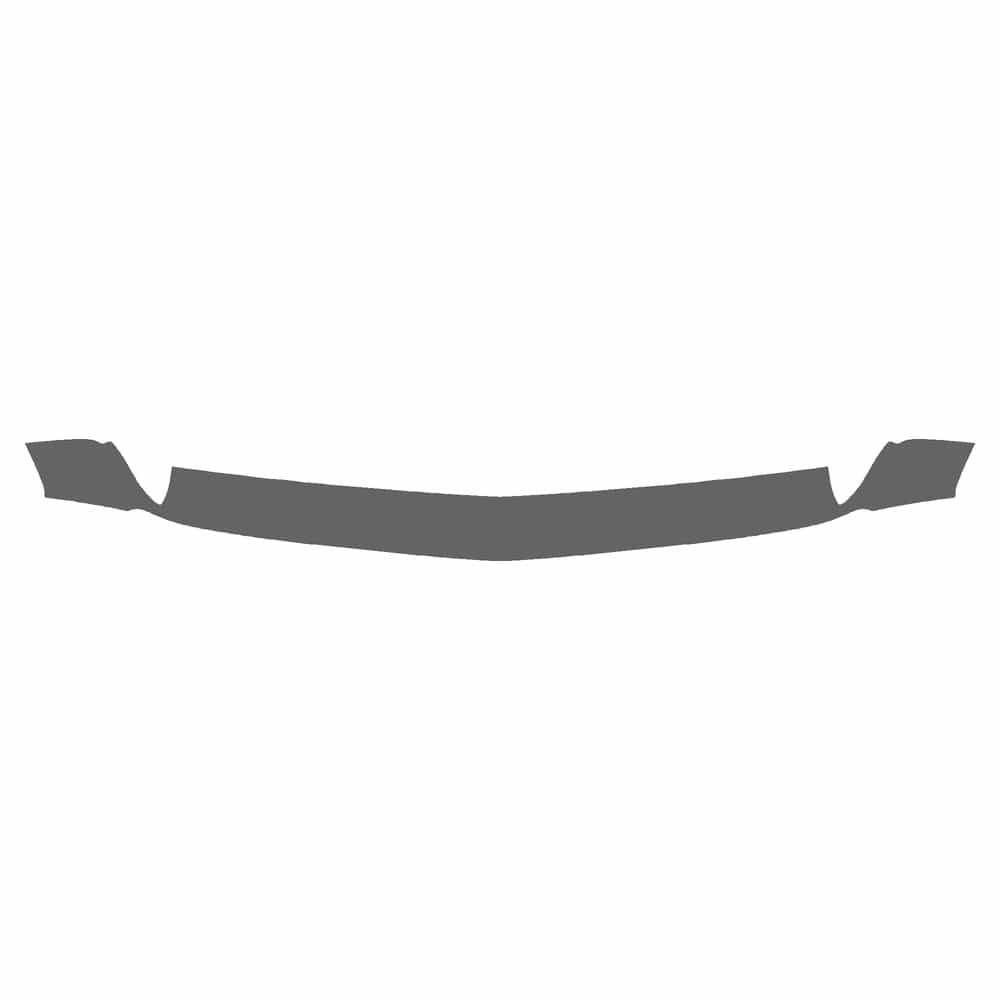 Vicrez Paint Protection PPF Pre-Cut Bumper, Bottom vpp155026 for Ford Mustang Convertible 2015-2017