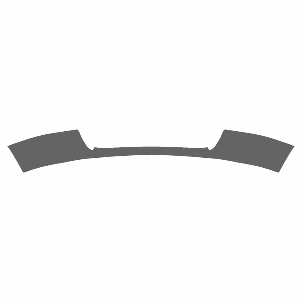 Vicrez Paint Protection PPF Pre-Cut Bumper, Bottom vpp155550 for Ford Mustang Coupe 2007-2009
