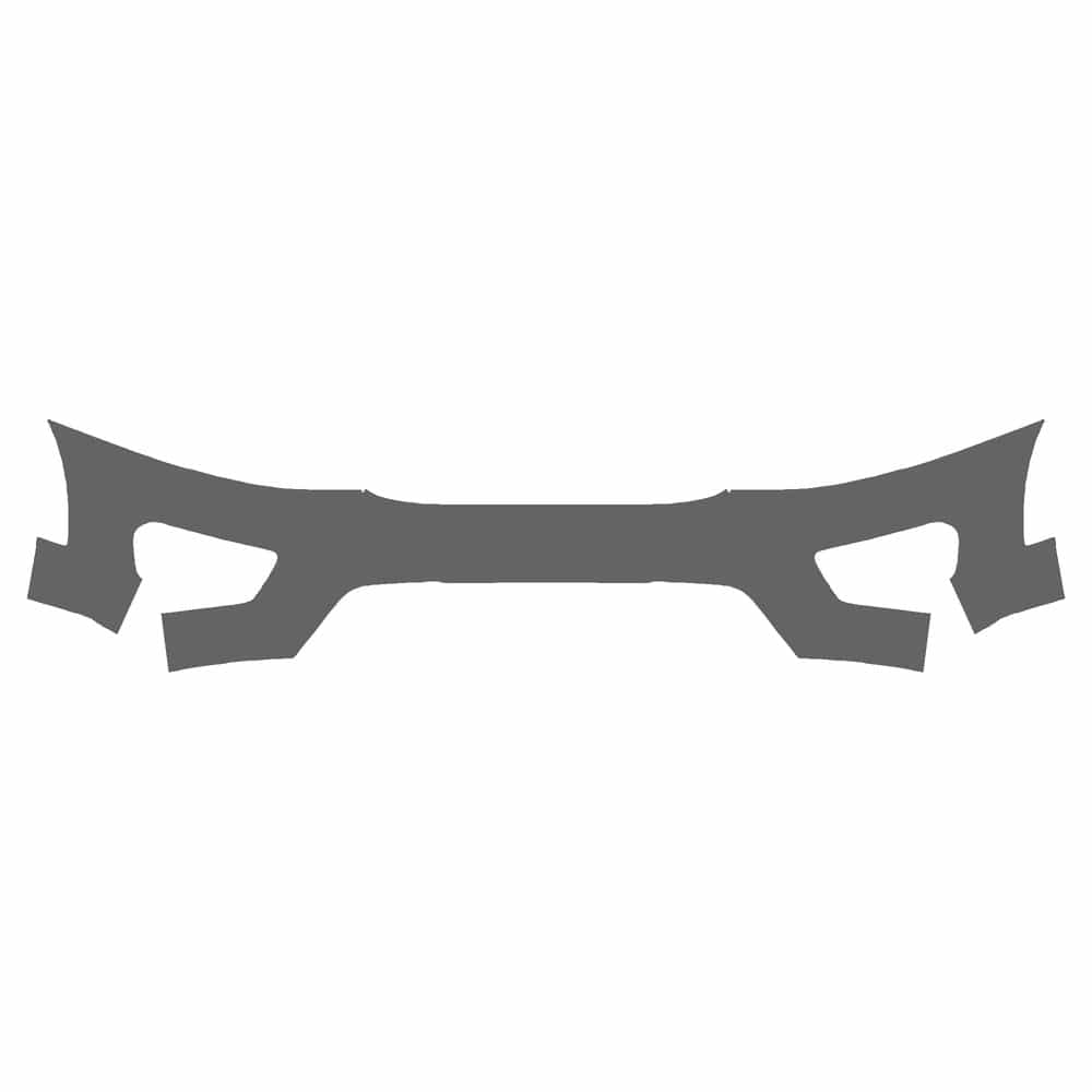 Vicrez Paint Protection PPF Pre-Cut Bumper, Bottom vpp158372 for Ford Transit Van 2020-2026