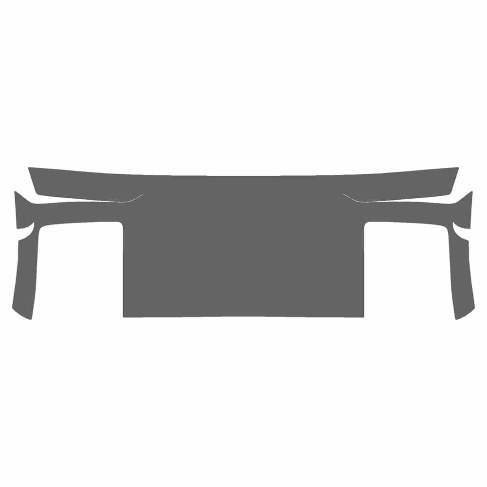 Vicrez Paint Protection PPF Pre-Cut Bumper, Bottom vpp158903 for GMC Canyon Crew Pickup 2015-2020