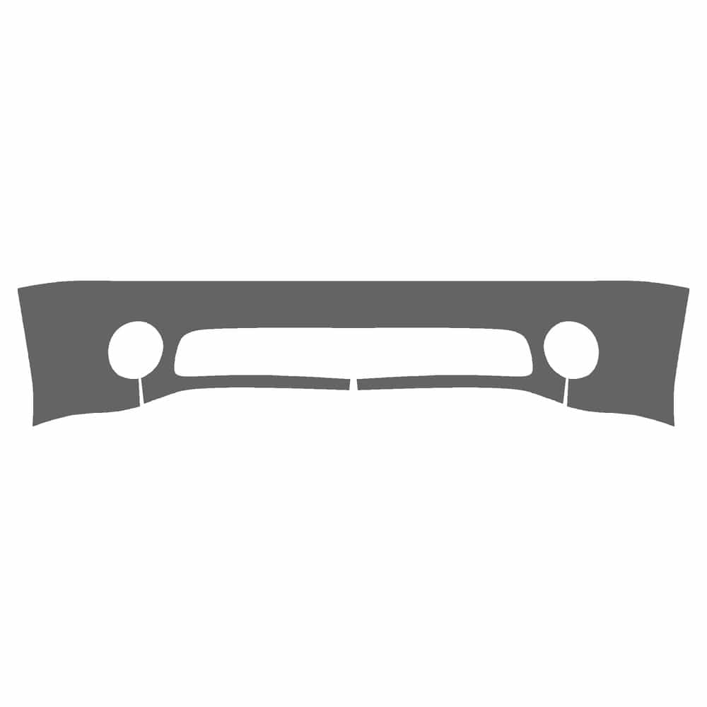 Vicrez Paint Protection PPF Pre-Cut Bumper, Bottom vpp160841 for GMC Sierra 2004-2006