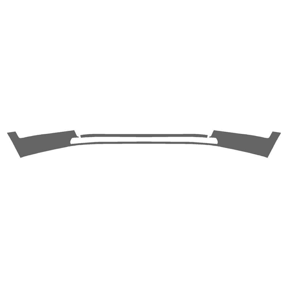 Vicrez Paint Protection PPF Pre-Cut Bumper, Bottom vpp178307 for Jeep Compass SUV 2022-2024