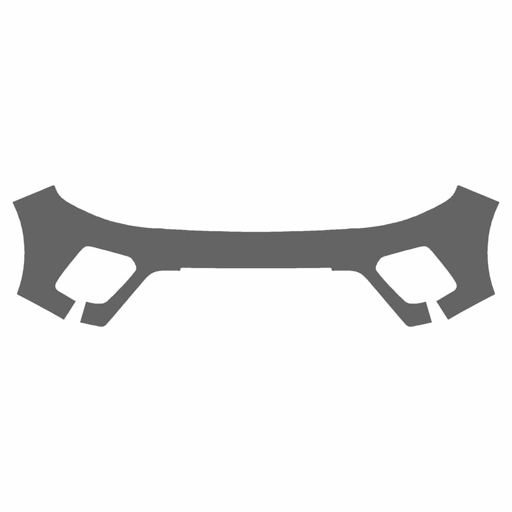 Vicrez Paint Protection PPF Pre-Cut Bumper, Bottom vpp185012 for KIA Soul SUV 2020-2022