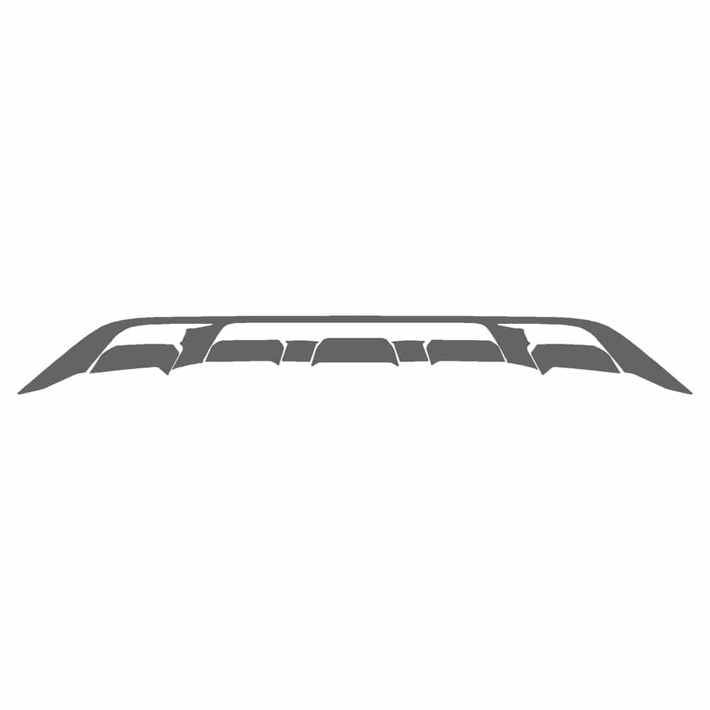 Vicrez Paint Protection PPF Pre-Cut Bumper, Bottom vpp189606 for Lexus GX SUV 2022-2023