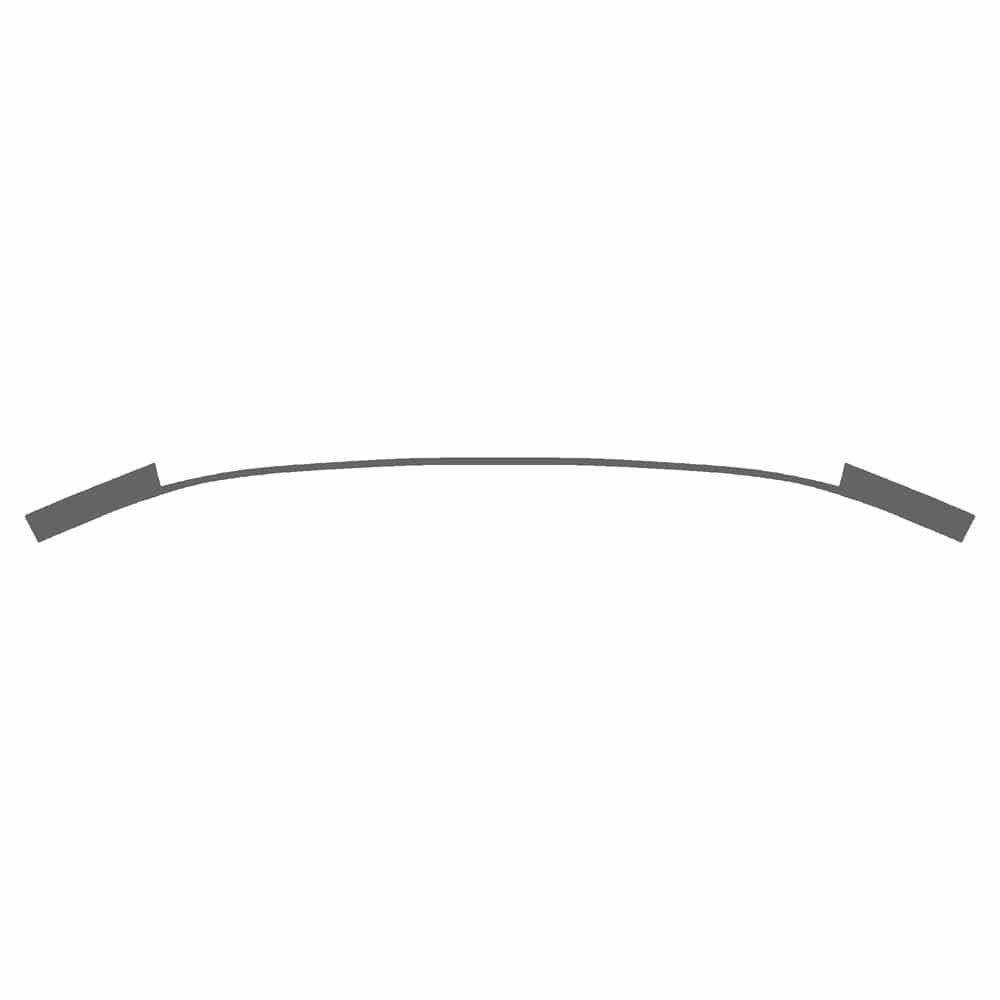 Vicrez Paint Protection PPF Pre-Cut Bumper, Bottom vpp193863 for Lincoln LS-6, Sedan 2003-2005