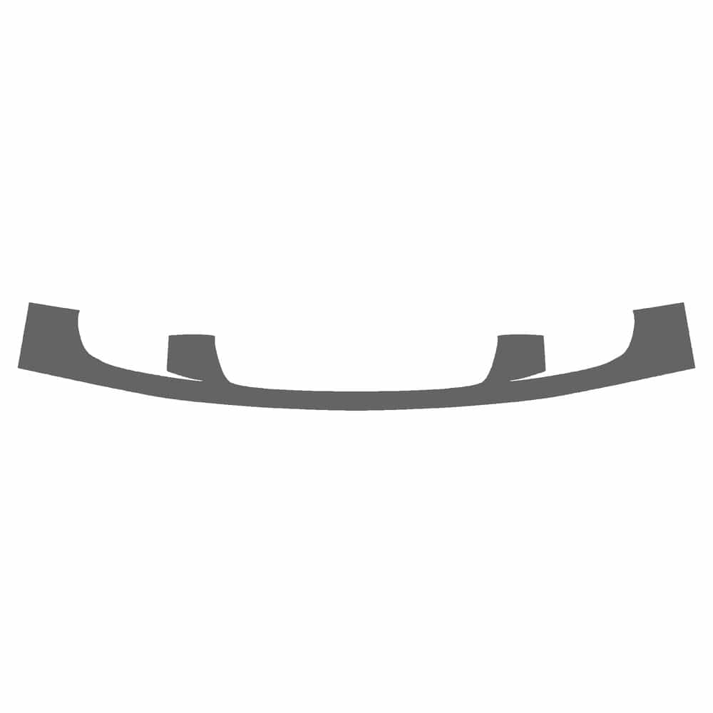 Vicrez Paint Protection PPF Pre-Cut Bumper, Bottom vpp196320 for Mazda MPV Minivan 2003-2004