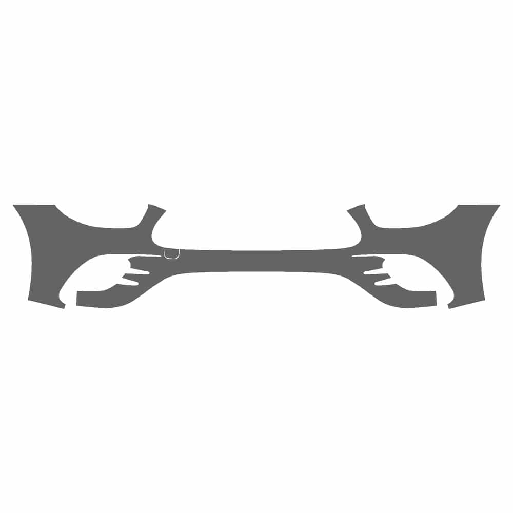 Vicrez Paint Protection PPF Pre-Cut Bumper, Bottom vpp202582 for Mercedes-Benz E Class Convertible 2021-2023