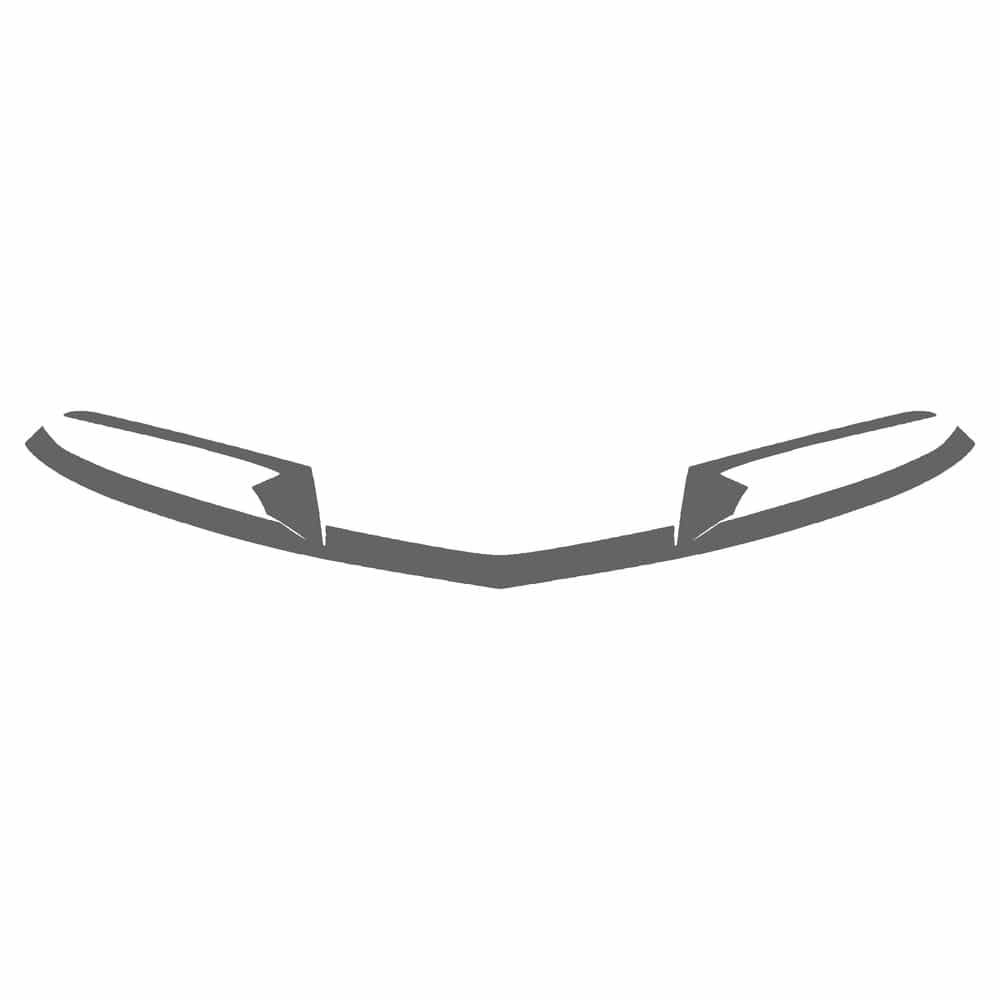 Vicrez Paint Protection PPF Pre-Cut Bumper, Bottom vpp202709 for Mercedes-Benz E Class Convertible 2011-2013