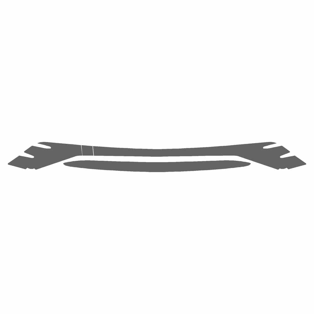 Vicrez Paint Protection PPF Pre-Cut Bumper, Bottom vpp204675 for Mercedes-Benz GLC SUV 2023-2026