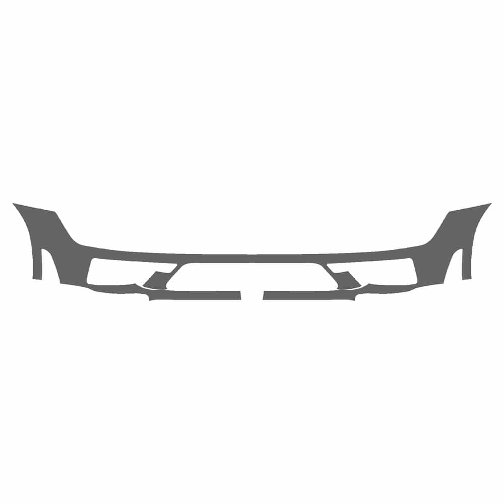 Vicrez Paint Protection PPF Pre-Cut Bumper, Bottom vpp207238 for Mercedes-Benz S63/S65 Sedan 2007-2009