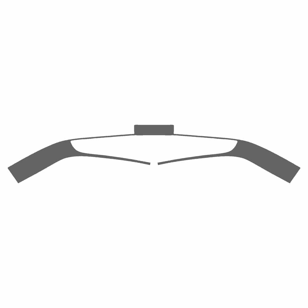 Vicrez Paint Protection PPF Pre-Cut Bumper, Bottom vpp208061 for Mercury Grand Sedan 2003-2005