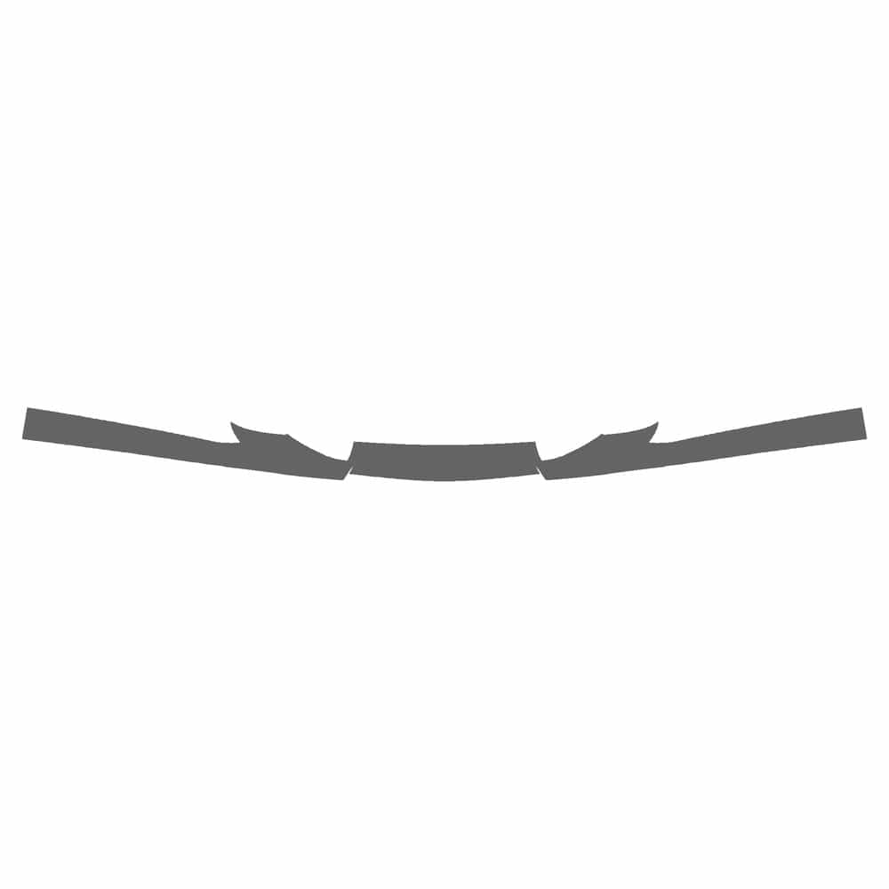 Vicrez Paint Protection PPF Pre-Cut Bumper, Bottom vpp225907 for Saturn ION Sedan 2005-2007