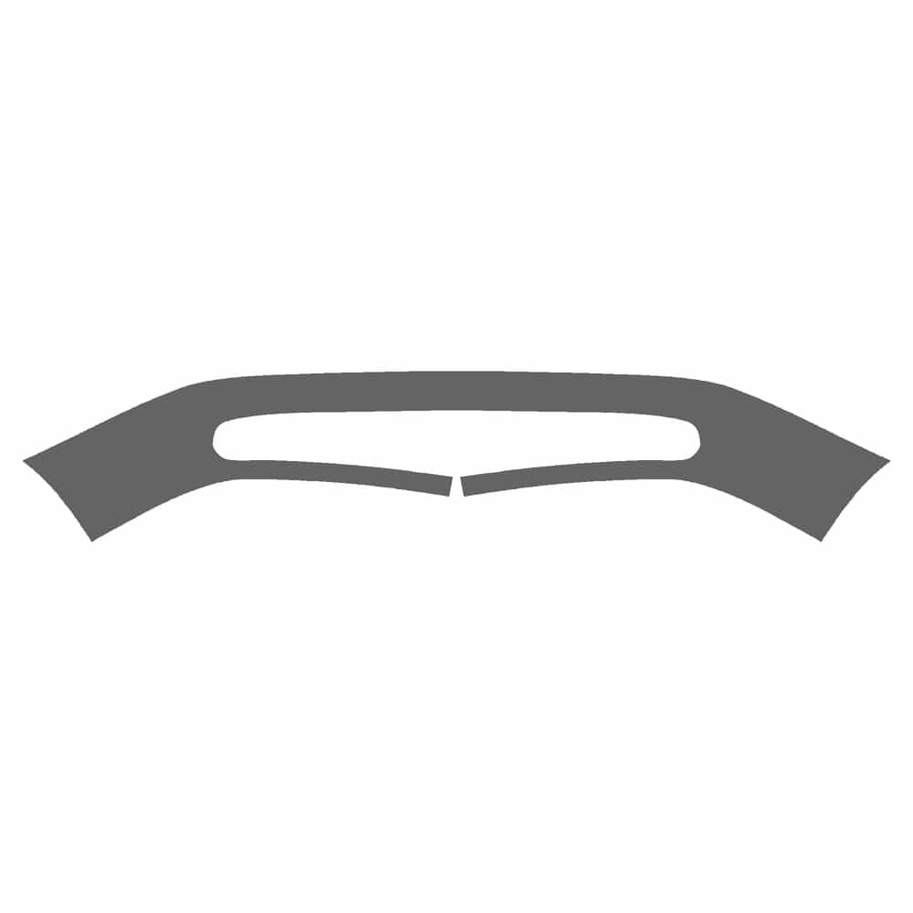 Vicrez Paint Protection PPF Pre-Cut Bumper, Bottom vpp244606 for Volvo C70 Convertible 2003-2004