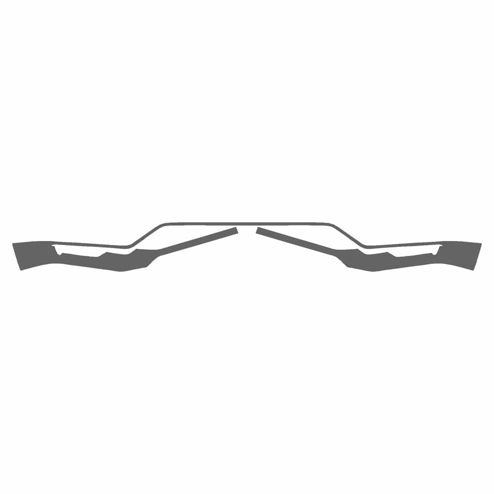 Vicrez Paint Protection PPF Pre-Cut Bumper, Bottom vpp246607 for Volvo XC90 SUV 2020-2025
