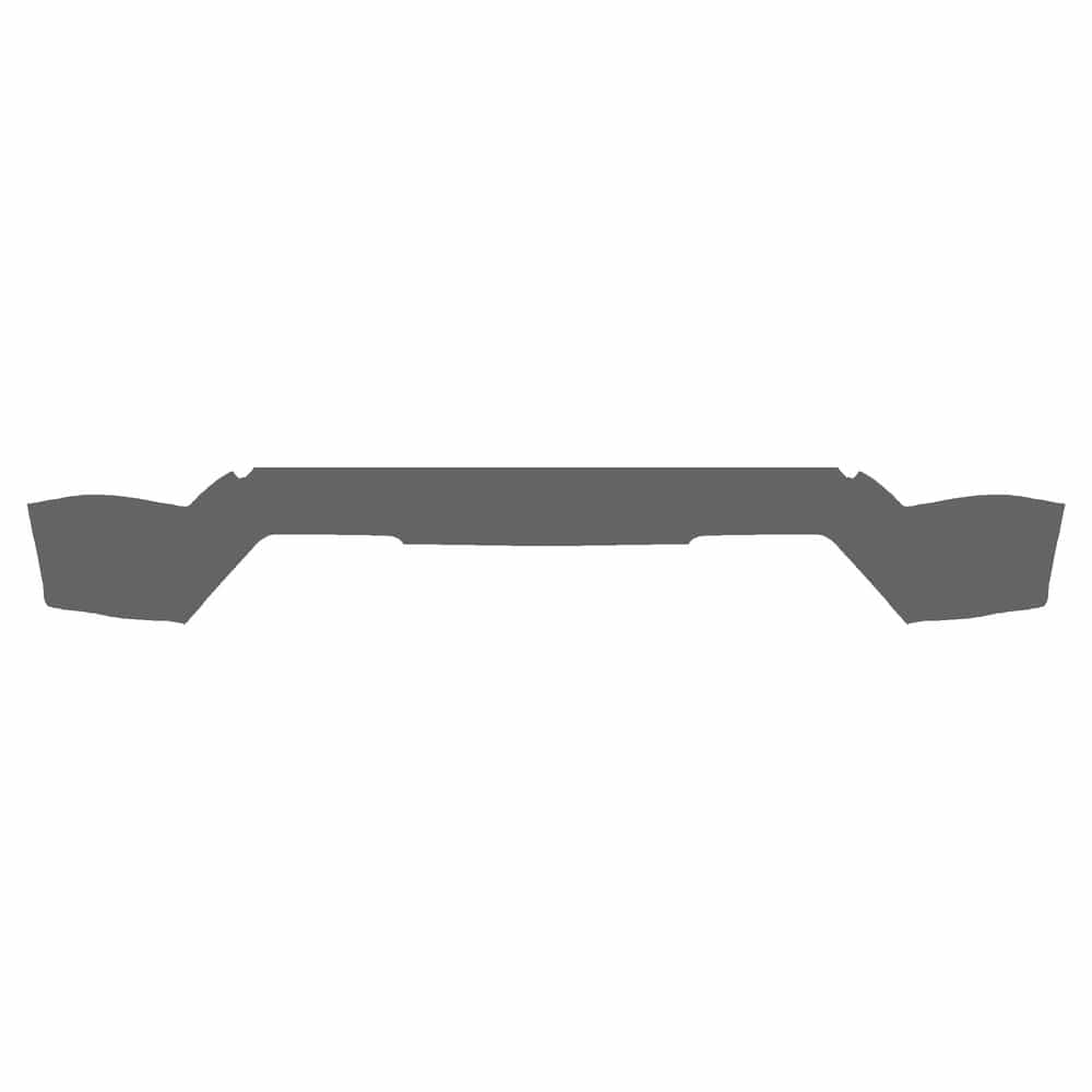 Vicrez Paint Protection PPF Pre-Cut Bumper, Bottom w/ 4 sensors vpp135384 for Chevrolet Silverado 1500 Crew Pickup 2022-2026