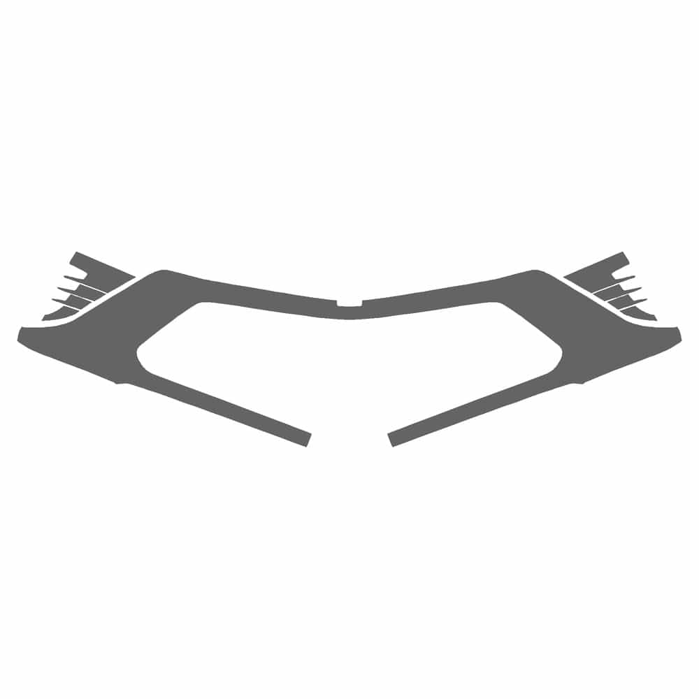 Vicrez Paint Protection PPF Pre-Cut Bumper vpp130315 for Chevrolet Blazer EV SUV 2024-2026