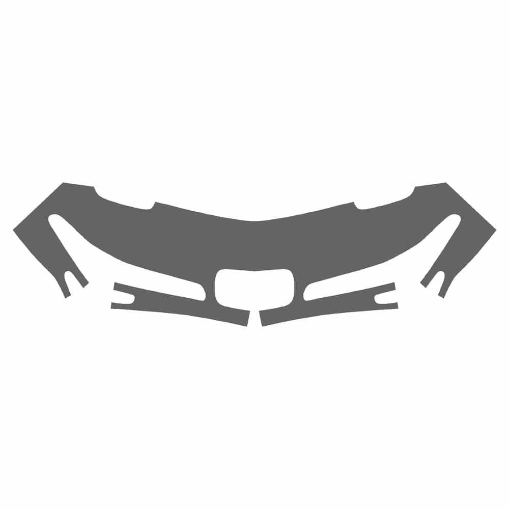 Vicrez Paint Protection PPF Pre-Cut Bumper vpp132493 for Chevrolet Corvette Convertible 2000-2004