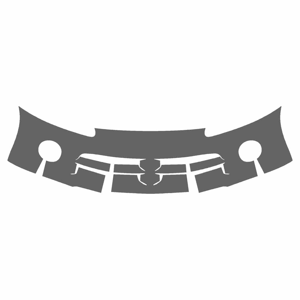 Vicrez Paint Protection PPF Pre-Cut Bumper vpp146080 for Dodge Viper Convertible 2003-2007