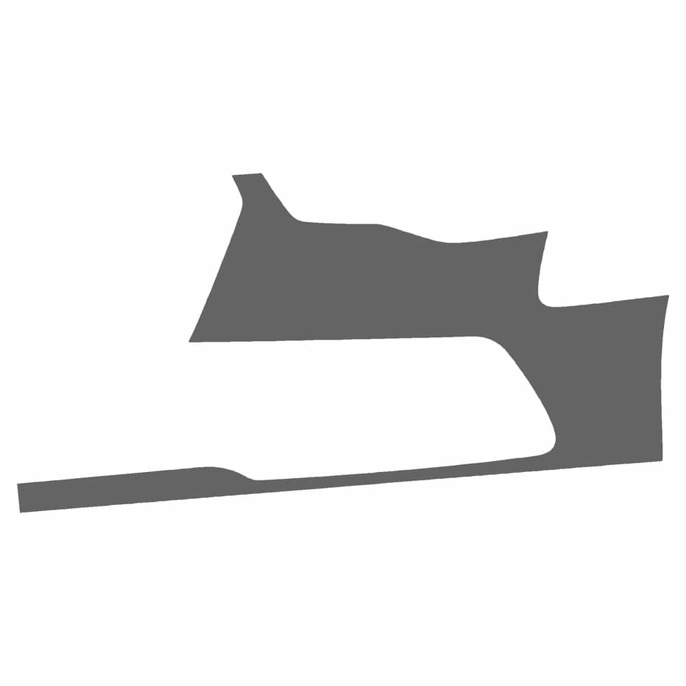 Vicrez Paint Protection PPF Pre-Cut Bumper, Driver vpp104700 for Audi A5 Coupe 2013-2015