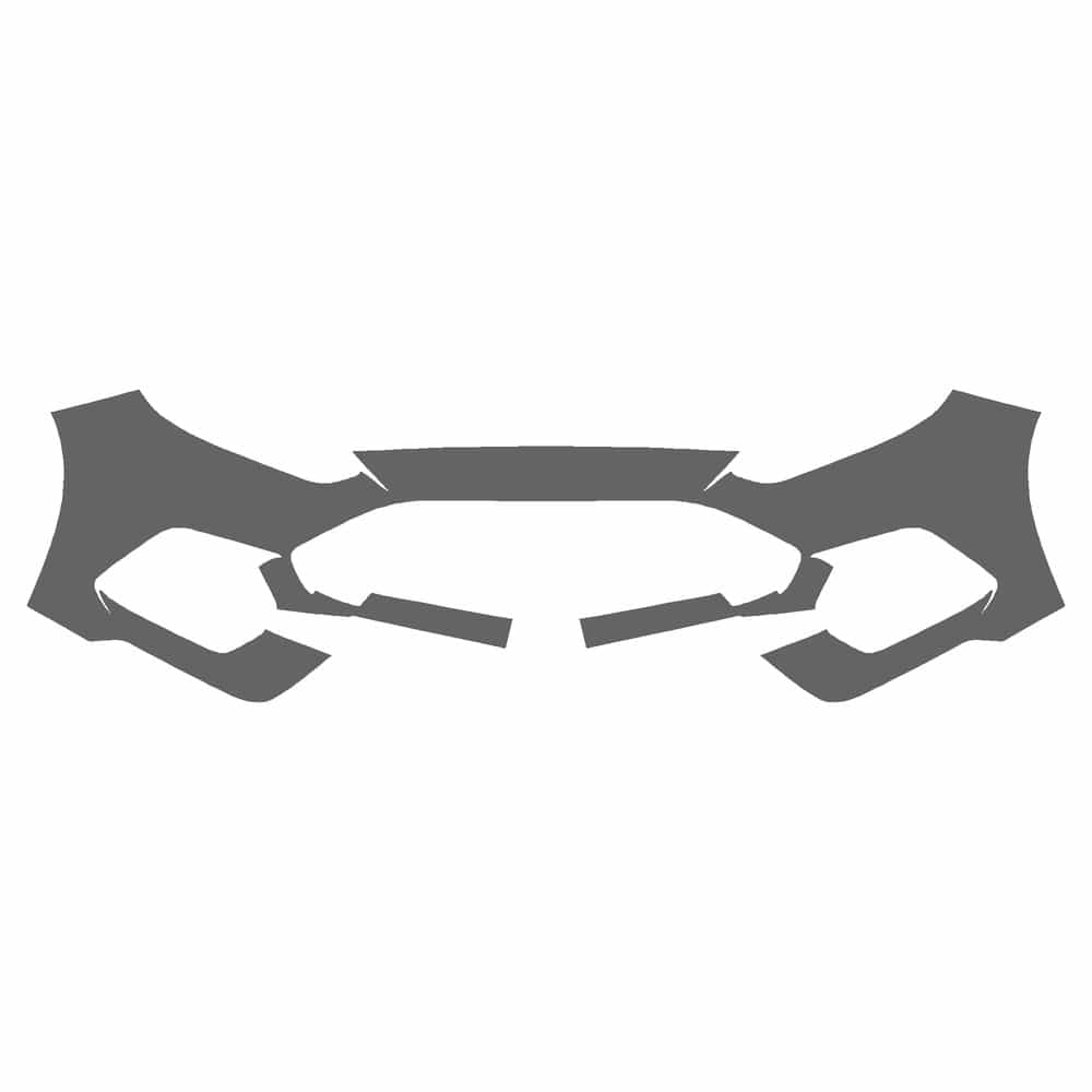Vicrez Paint Protection PPF Pre-Cut Bumper vpp153650 for Ford Focus Hatchback 2016-2018